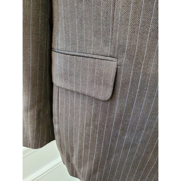 Jack Victor Men's Brown 100% Wool Single Breasted Two Buttons Fitted Blazer 40 R - Picture 5 of 11